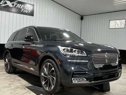 Car with professionally installed window tint