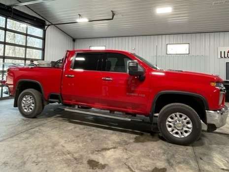 Window tint installation at Extreme Tint