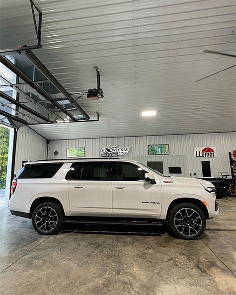 Vehicle with PPF and window tint