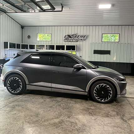 Car with premium window tint