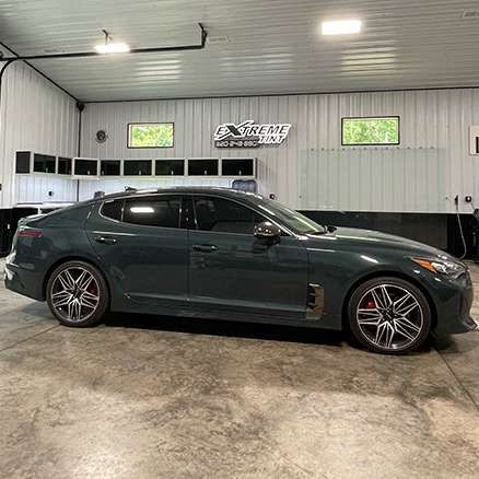 Car with ceramic window tint