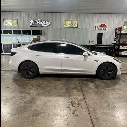 Window tint installation