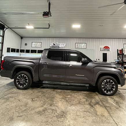 Truck with ceramic tint