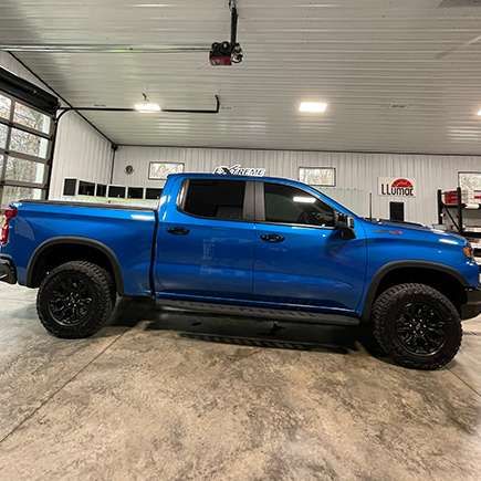 Car with premium window tint